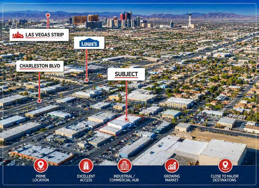 Aerial location illustration from the Offering Memorandum